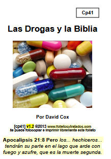 cp41 Drogas y la Biblia TEMAS: El Propósito de Usar Drogas Para el Placer Para Olvidar Razones Bíblicas en Contra de las Drogas 1. Intoxicación. 2. Bajan el juicio mental. 3. Nuestro Cuerpo es el Templo de Dios. 4. Esclavitud 5. No debemos buscar entretenernos sin servir a Cristo 6. Nuestra Mayordomía 7. Malos Hábitos 8. Abuso les ayuda a realizar pecados extremos. 9. Causan que caímos fácilmente.