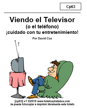 CP53 viendo el Televisor examinamos los pecados con esta forma de entretenimiento. TEMAS: No viendo lo Sexual | ¿Qué hay de mal con caricaturas? | No seamos chismosos | Sentándose en el asiento del escarnecedor | Hipócritas y actores | Cauterizando la Conciencia