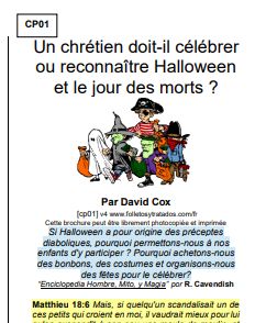 cp01 Un chrétien devrait-il célébrer Halloween?