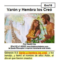 evc10 a Varón y a Hembra los Creó Dios