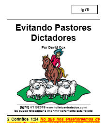 ig70 Evitando Pastores Dictadores explica la diferencia entre un buen pastor y un pastor que es dictador. Dios castigará a este mal pastor.